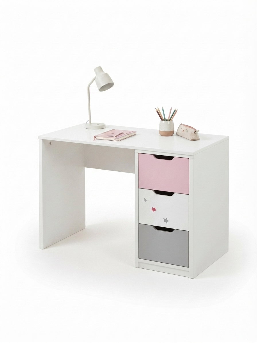 bureau simple 3 tiroirs